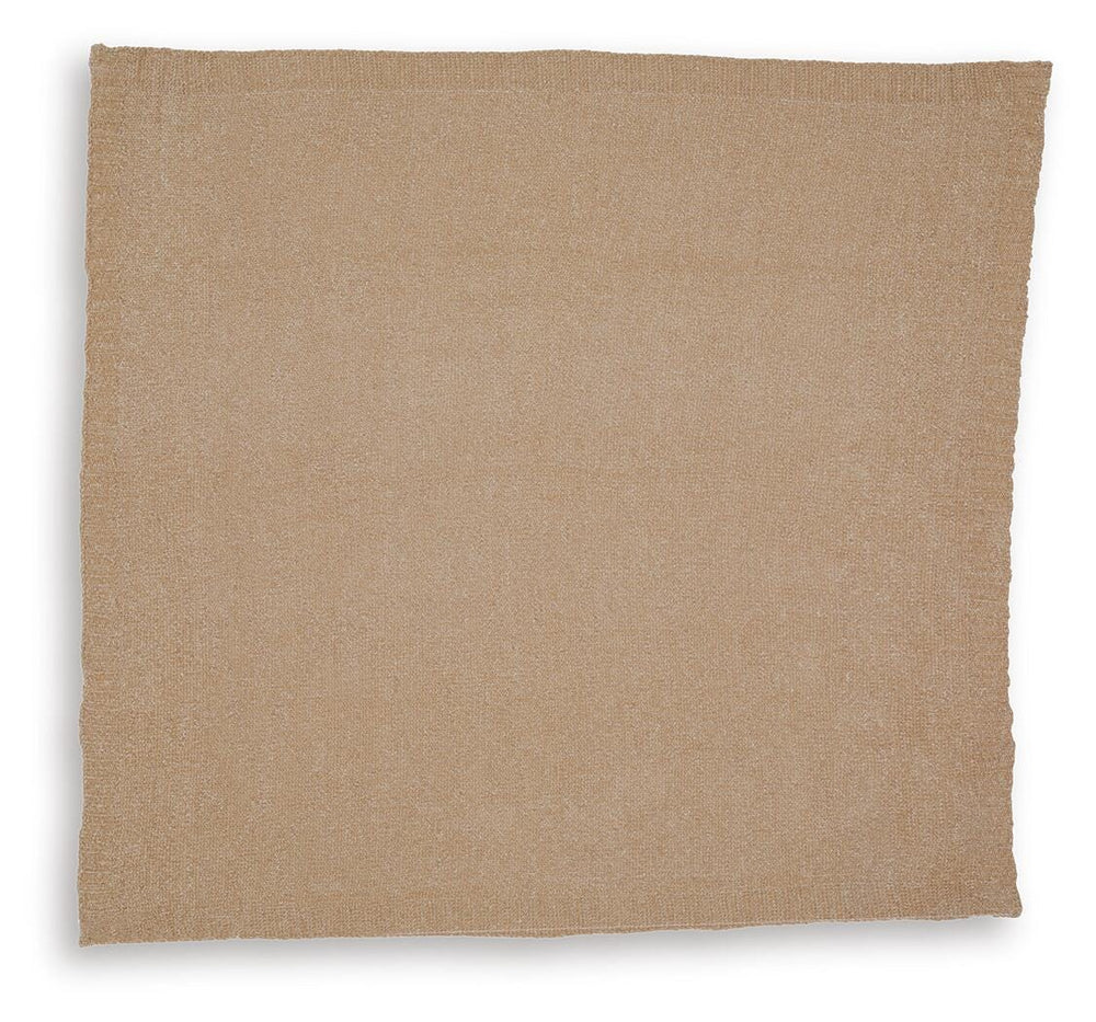 Anawood Throw (Set of 3) - Light Brown (3)