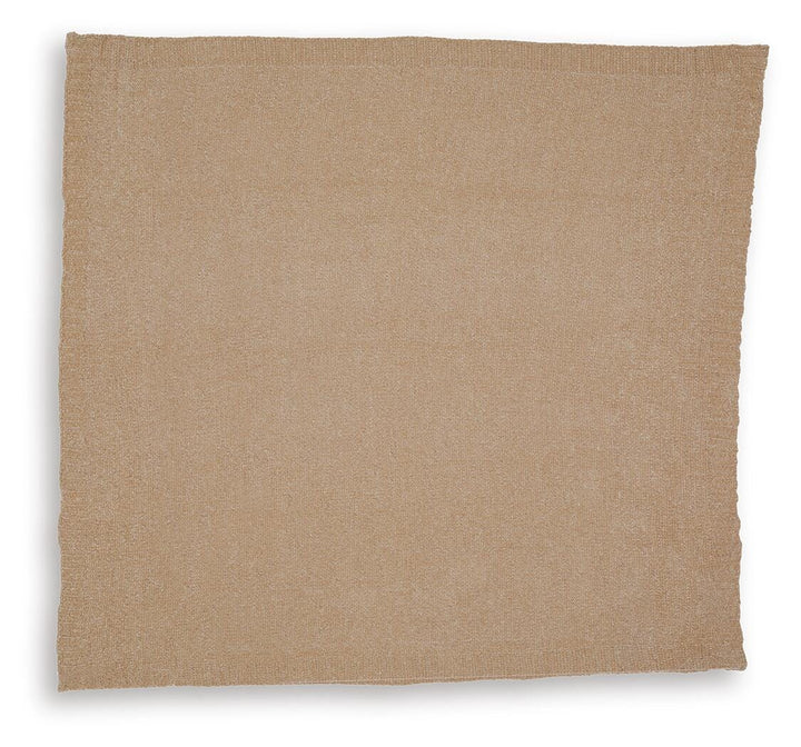 Anawood Throw - Light Brown (3)