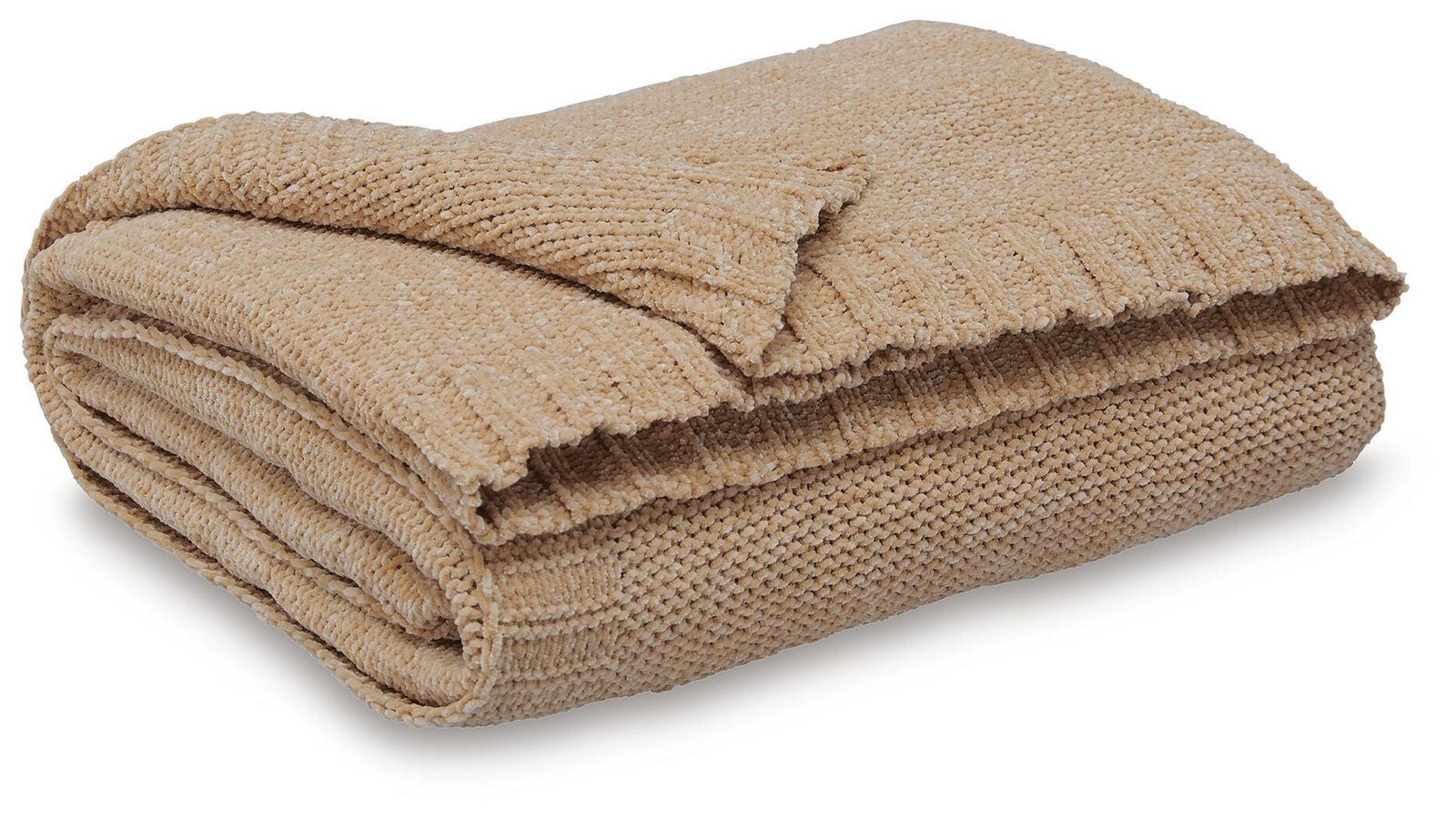 Anawood Throw - Light Brown (1)