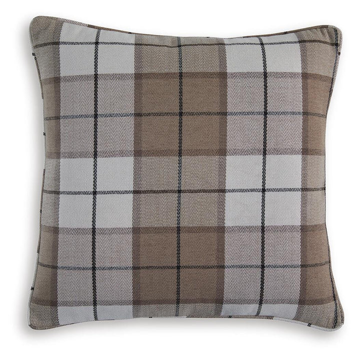 Godricton Pillow (Set of 4) - Dark Brown (1)