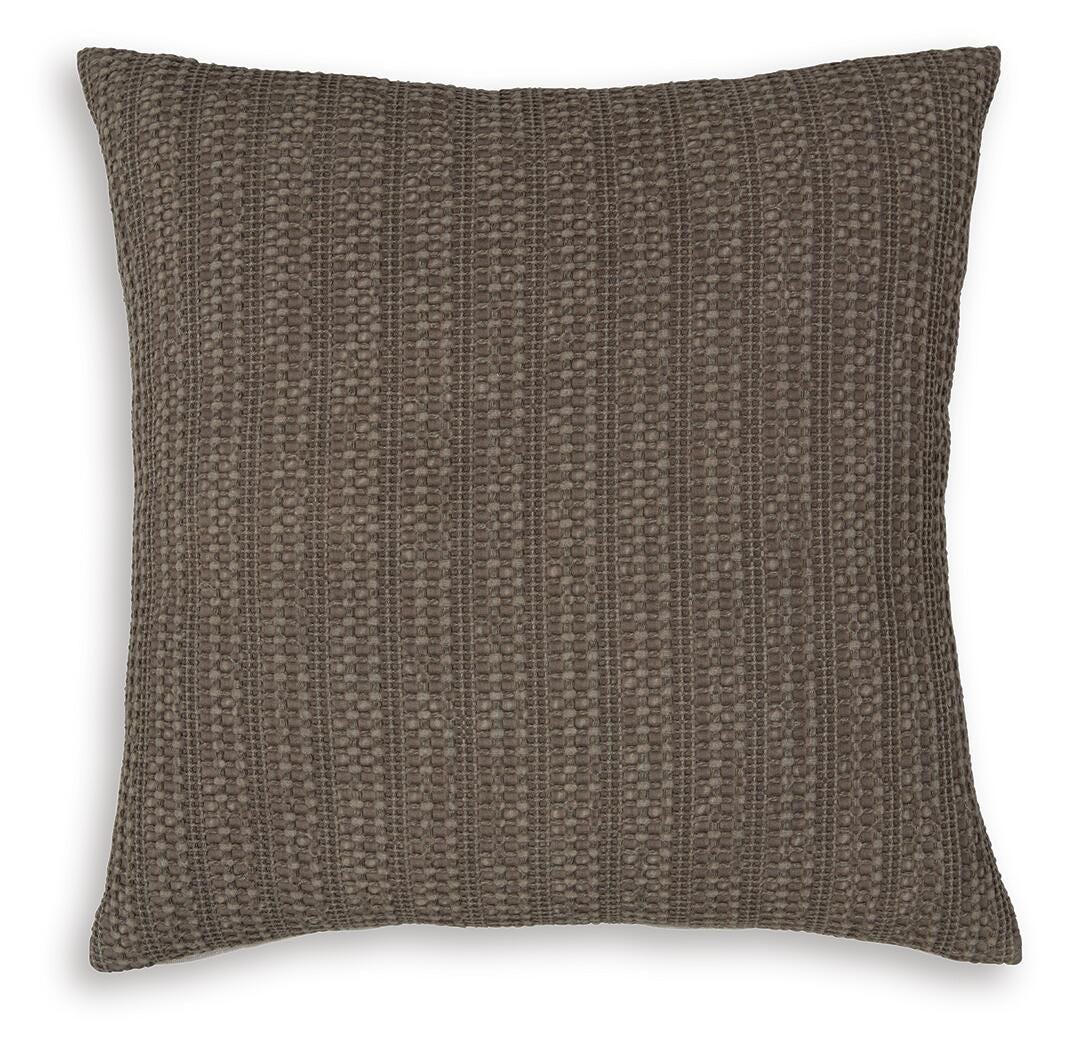 Landcher Pillow (Set of 4) - Dark Brown (1)