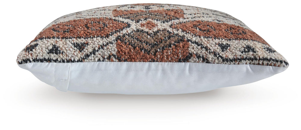 Kierenworth Pillow (Set of 4) - Dark Brown (3)
