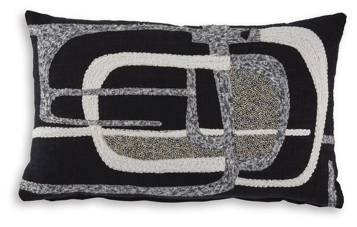 Gavrileigh Pillow (Set of 4) - Black (1)