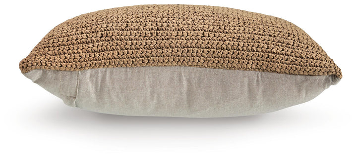 Habenvale Pillow (Set of 4) - Light Brown (3)