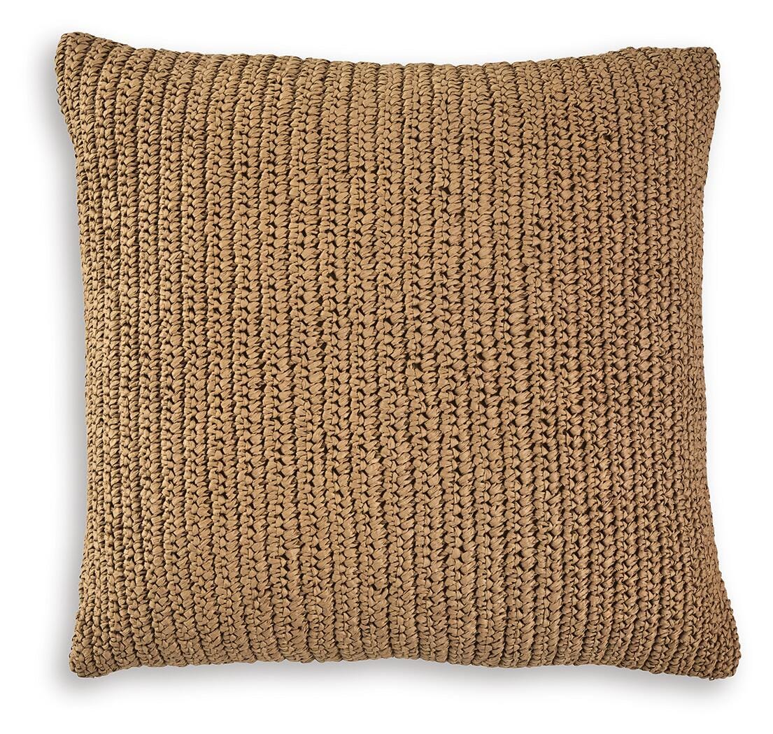 Habenvale Pillow (Set of 4) - Light Brown (1)