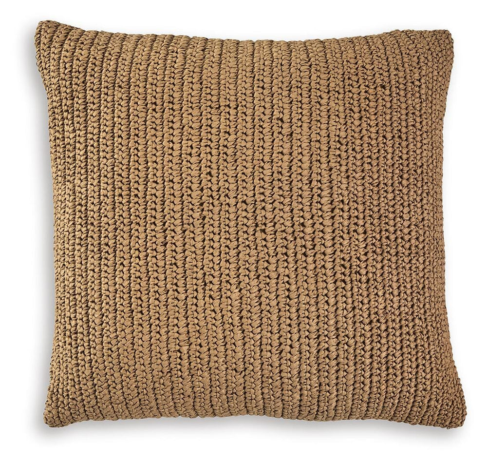 Habenvale Pillow (Set of 4) - Light Brown (1)