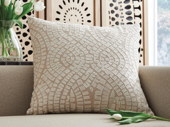 Cortlen Pillow (Set of 4) - Beige (2)
