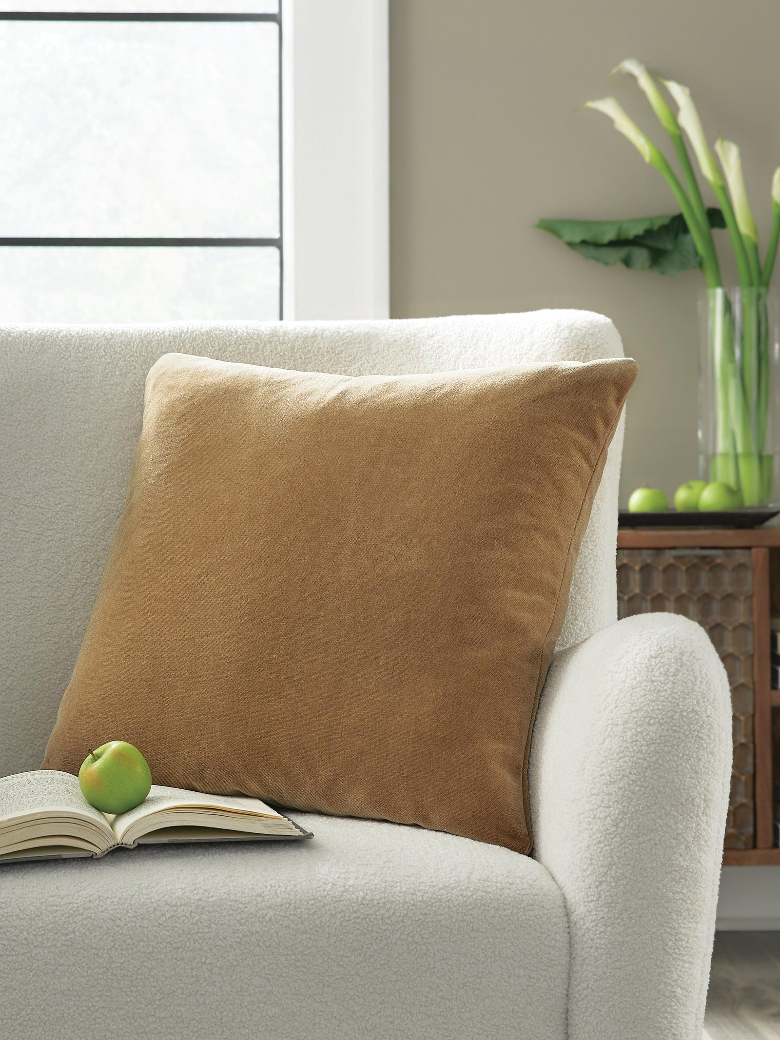 Jaxkins Pillow (Set of 4) - Light Brown (2)