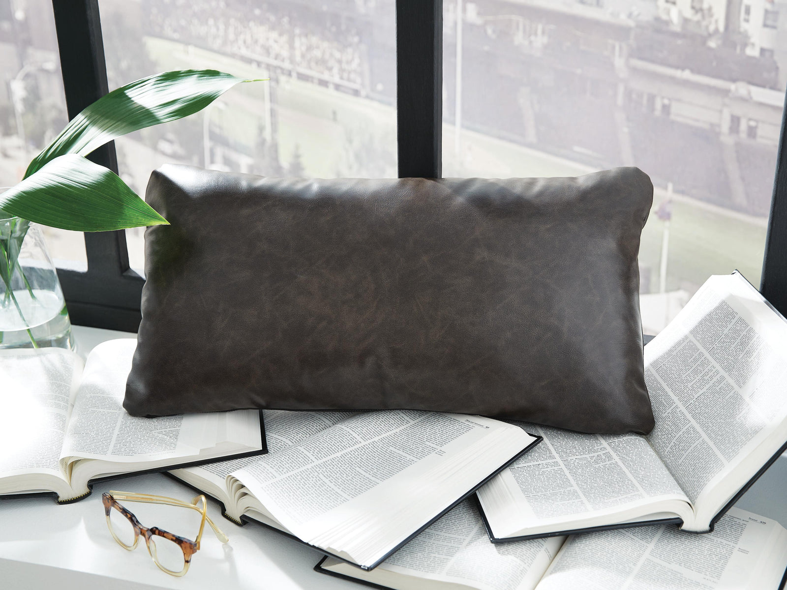 Danvale Pillow (Set of 4) - Dark Brown (2)