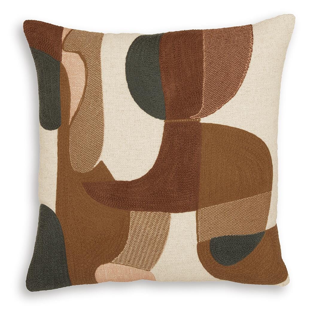 Hallam Pillow (Set of 4) - Dark Brown (1)