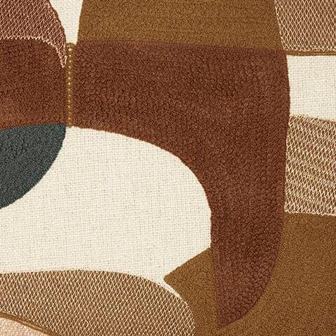 Hallam Pillow (Set of 4) - Dark Brown (5)