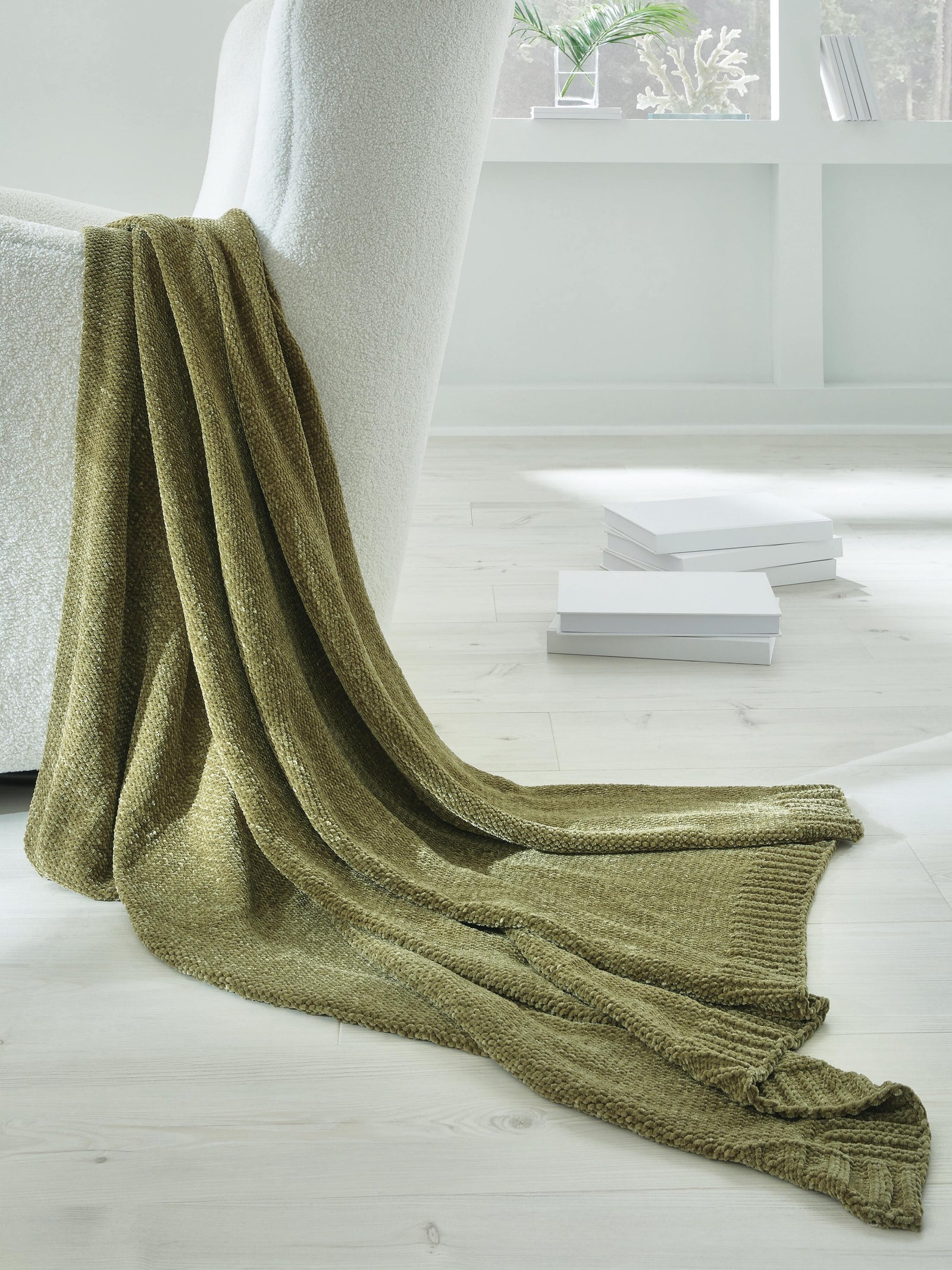 Anawood Throw (Set of 3) - Green (2)