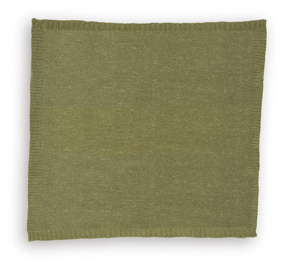 Anawood Throw (Set of 3) - Green (3)