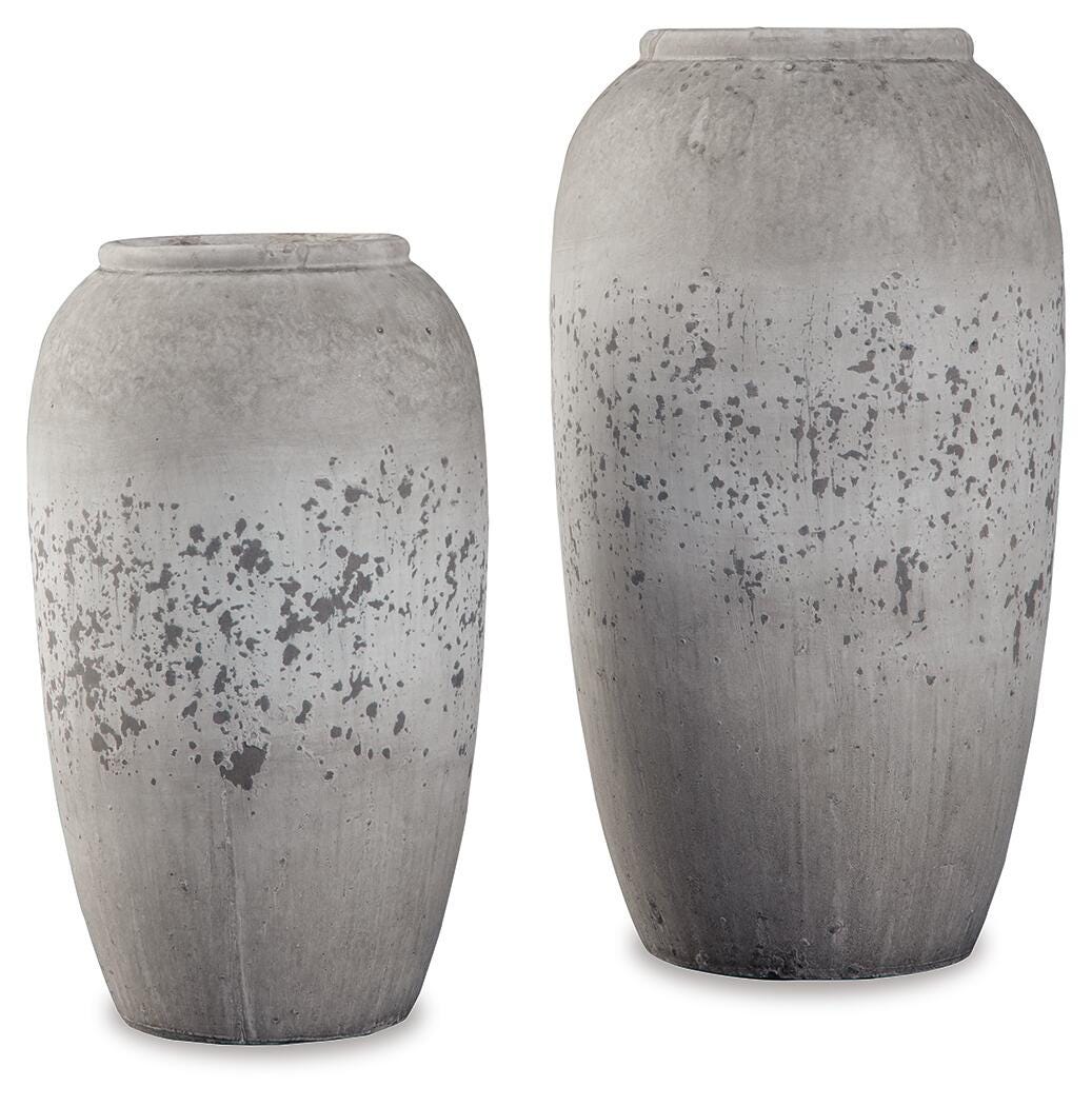 Dimitra Vase (Set of 2) - Light Brown (1)
