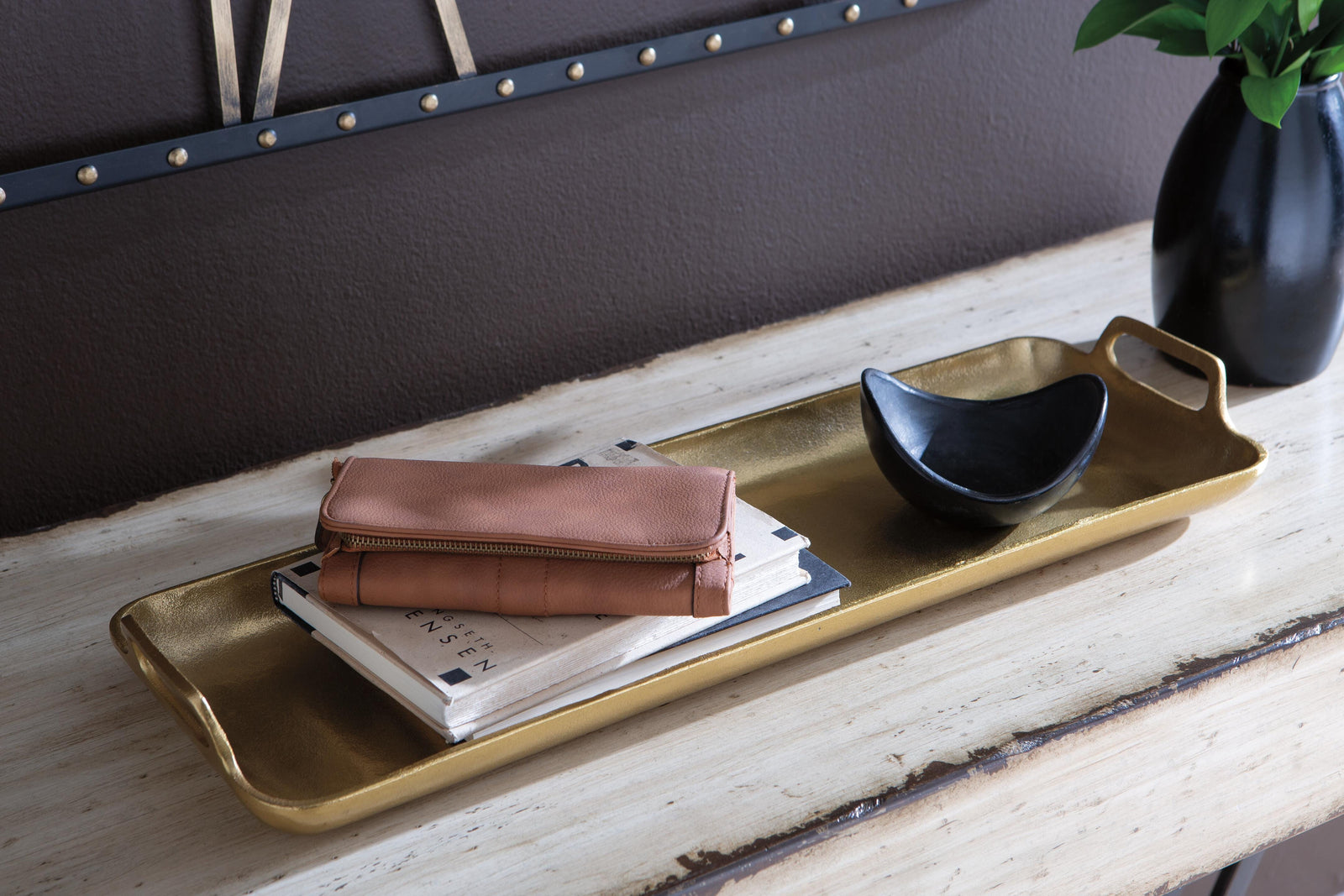 Posy Tray - Gold (2)