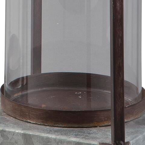 Diedrick Lantern (Set of 2) - Dark Gray (4)