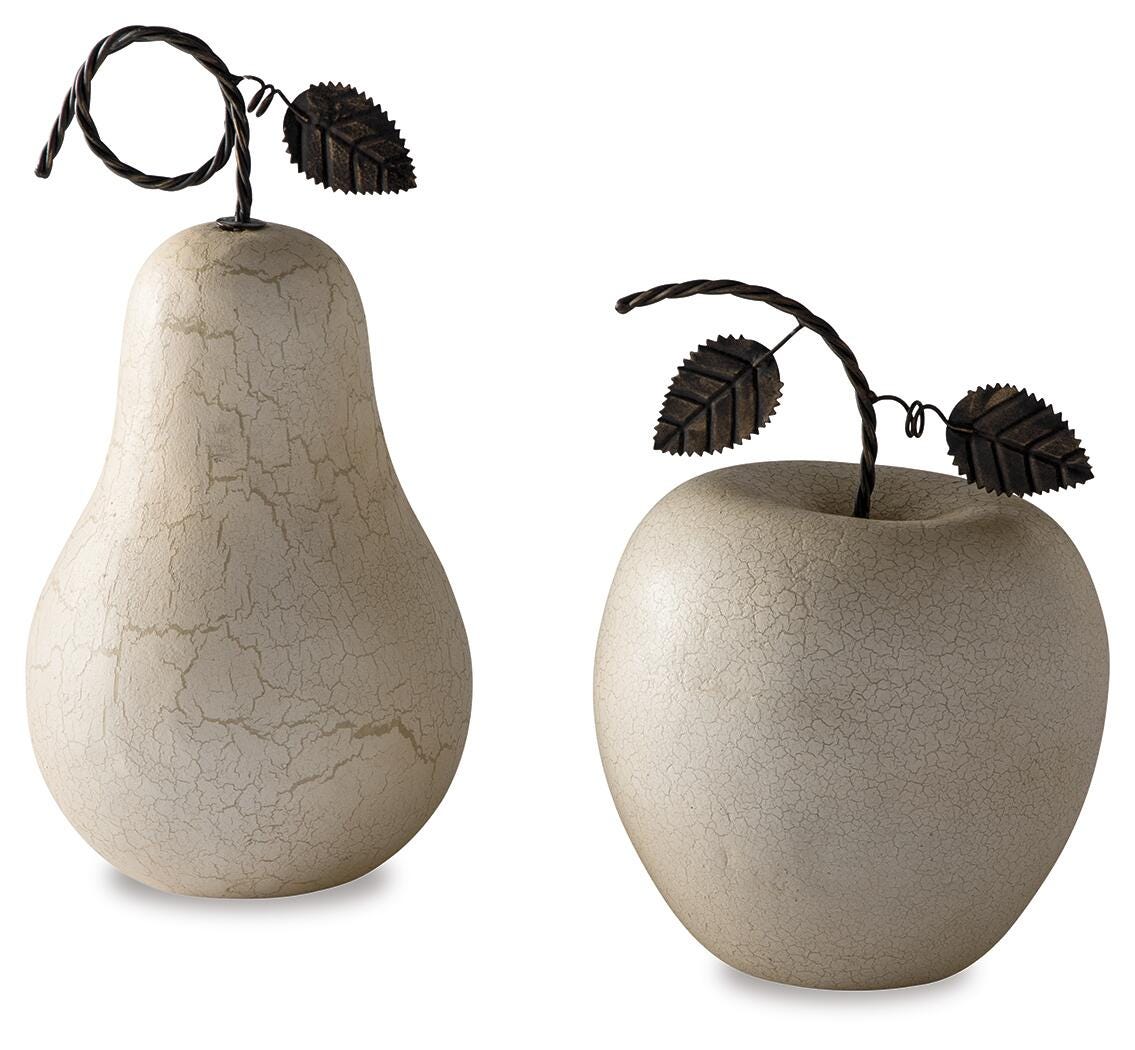 Bidelia Sculpture (Set of 2) - White (1)