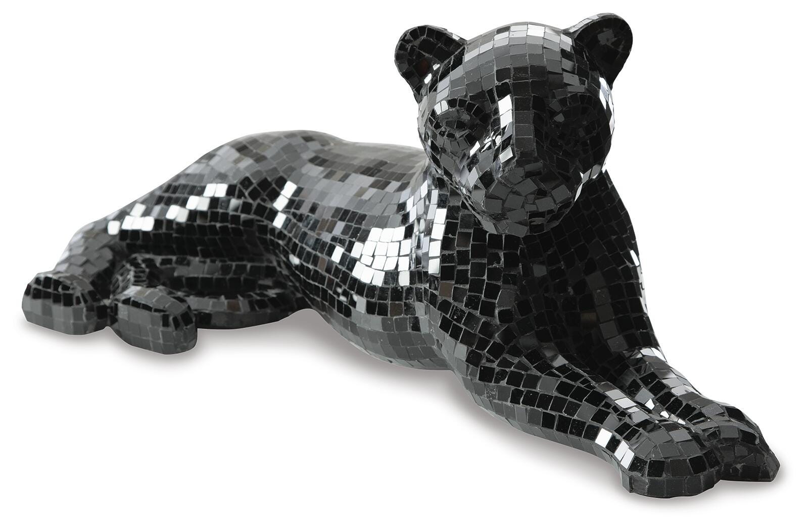 Drice Panther Sculpture - Black (1)