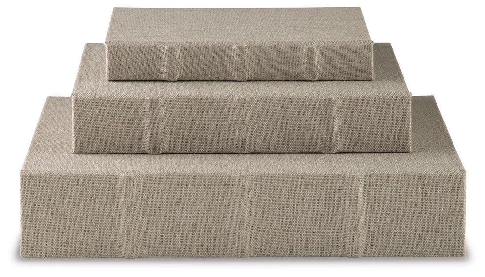 Jolina Box (Set of 3) - Pearl Silver (3)