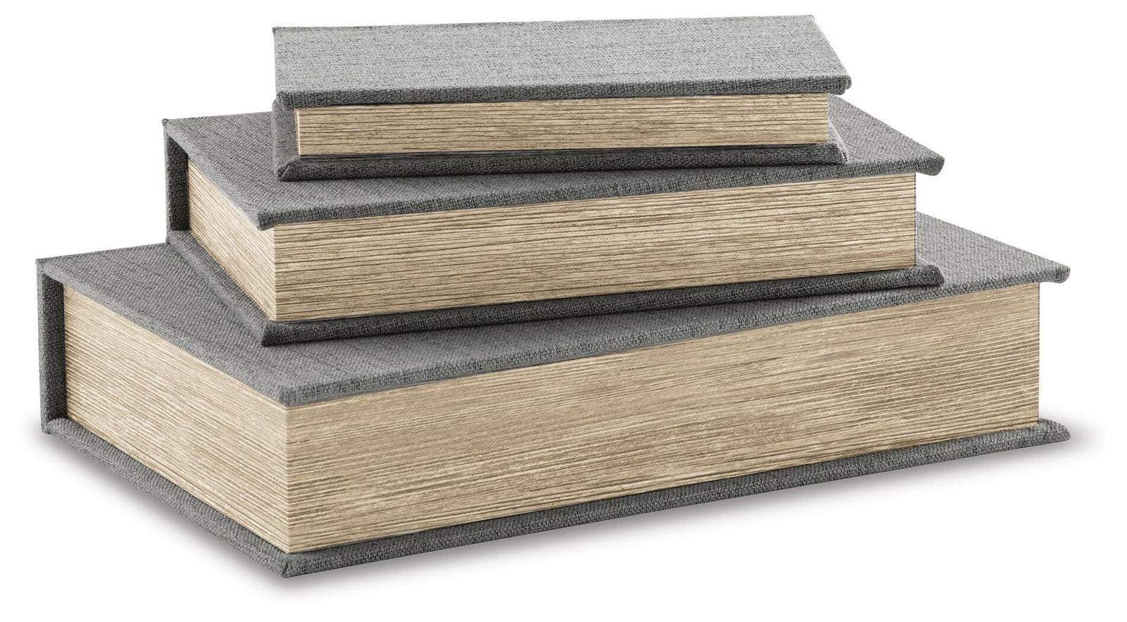 Jolina Box (Set of 3) - Gray (1)
