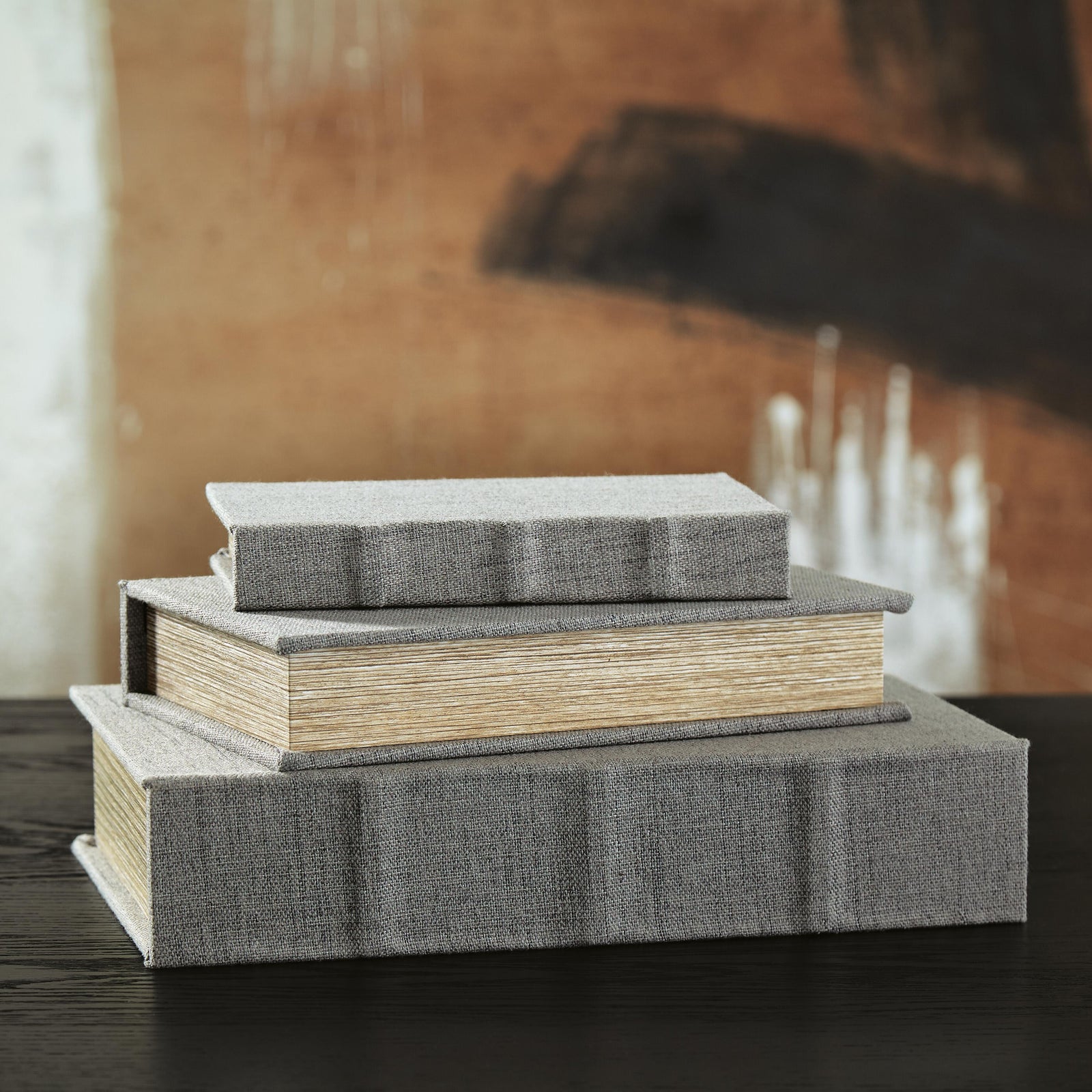 Jolina Box (Set of 3) - Gray (2)