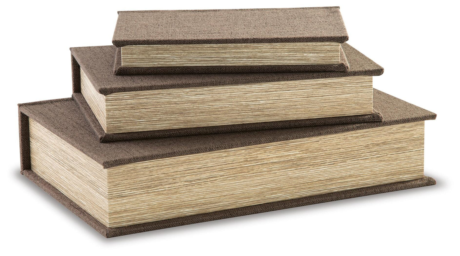 Jolina Box (Set of 3) - Dark Brown (1)