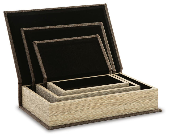Jolina Box (Set of 3) - Dark Brown (5)