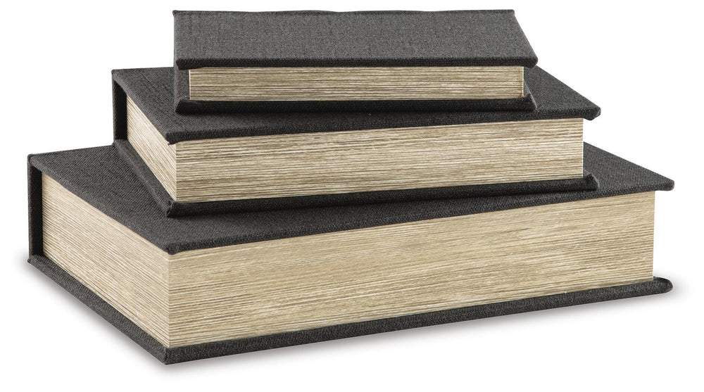 Jolina Box (Set of 3) - Black (1)