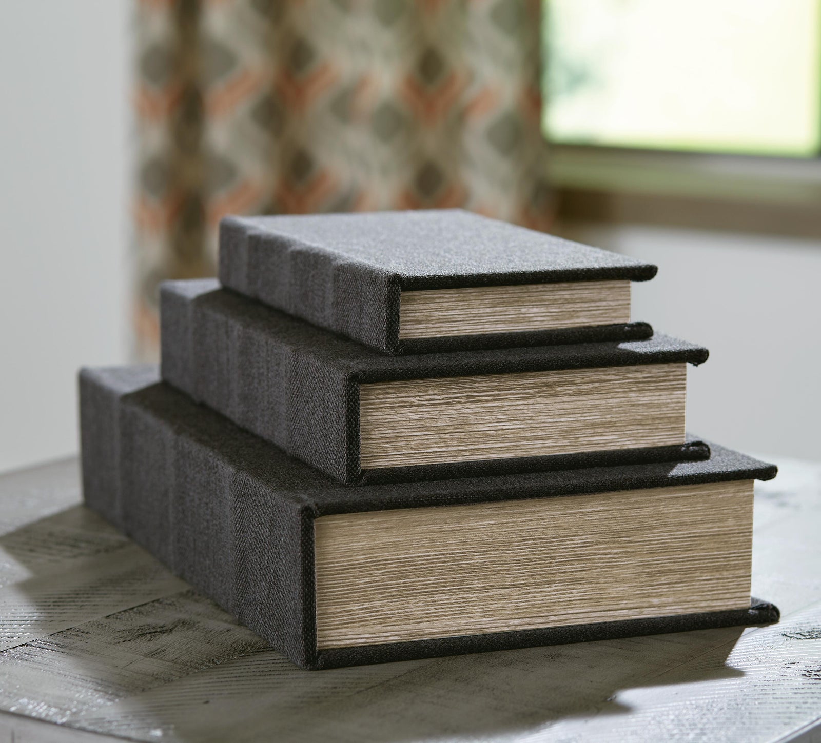 Jolina Box (Set of 3) - Black (2)