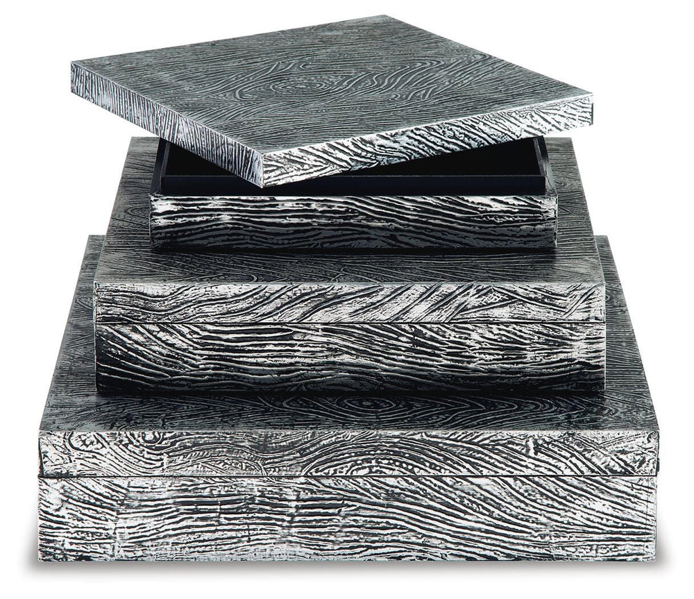 Keldy Box (Set of 3) - Black (5)