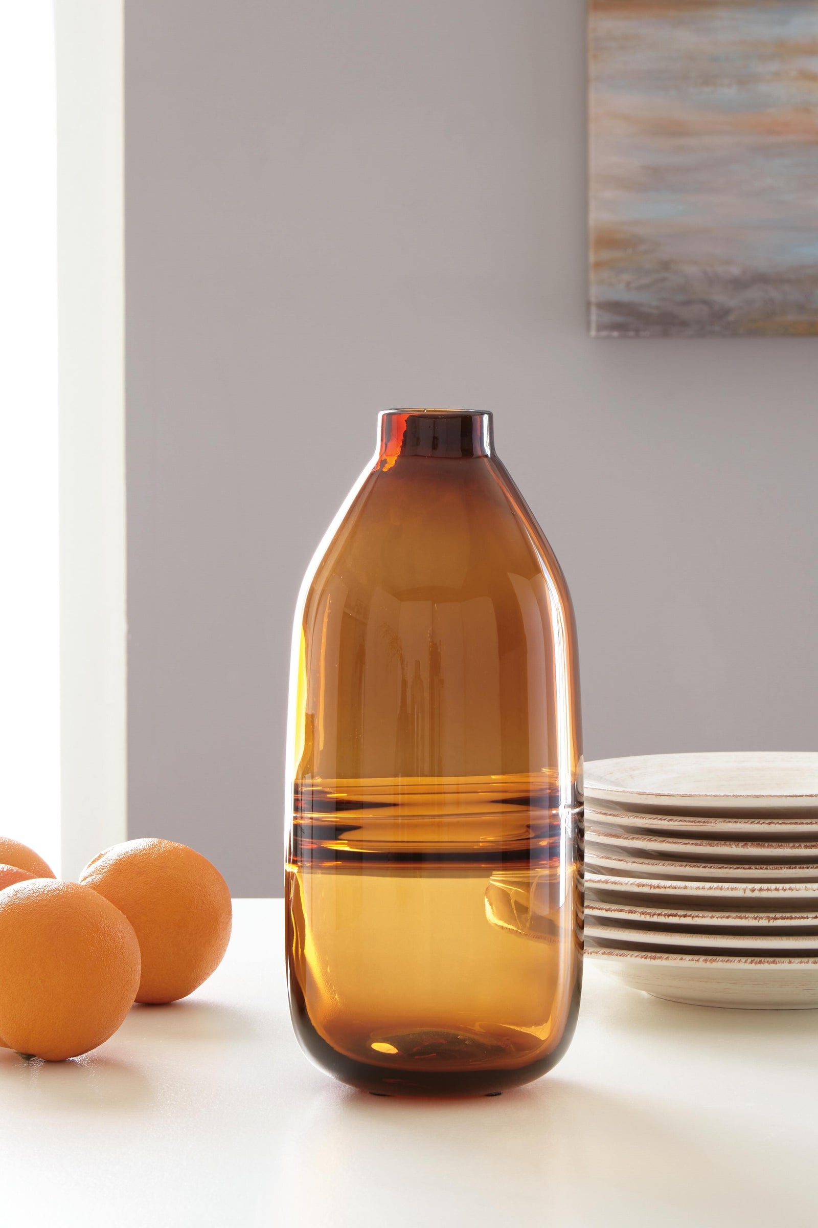 Lemmitt Vase - Light Brown (2)