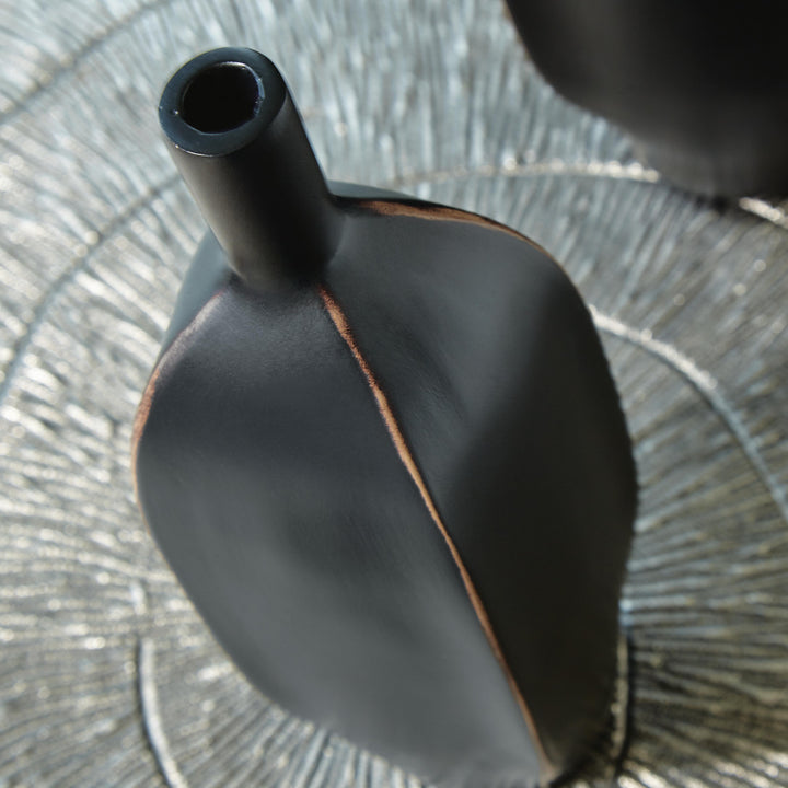 Rhaveney Vase (Set of 3) - Black (4)