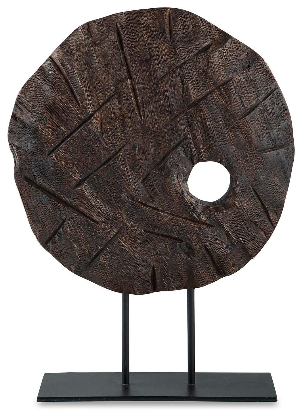 Dashburn Sculpture - Dark Brown (1)