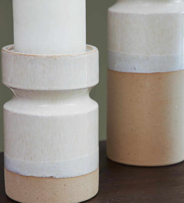 Hurston Candle Holder (Set of 3) - Pearl Silver (5)