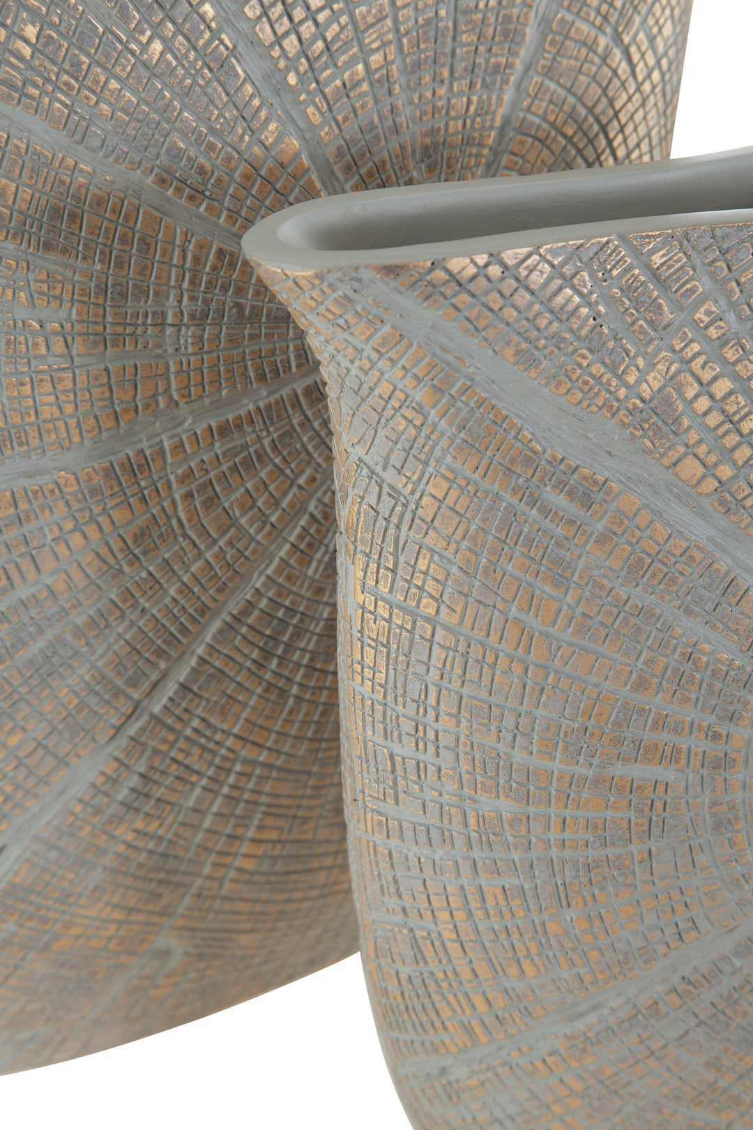 Ardenley Vase - Antique Gold Finish (3)