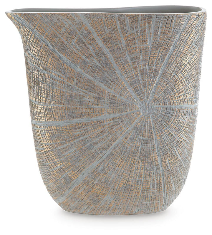 Ardenley Vase - Antique Gold Finish (3)