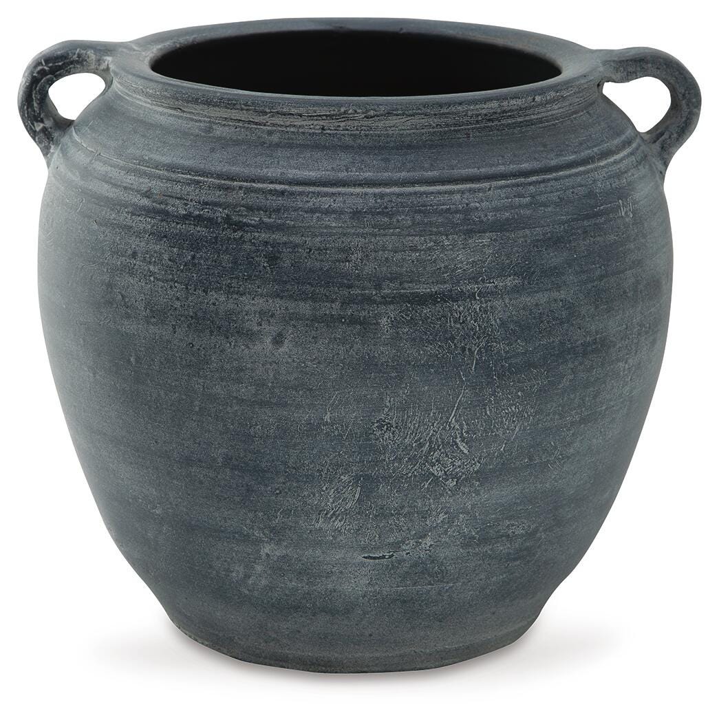 Meadie Vase - Distressed Blue (1)