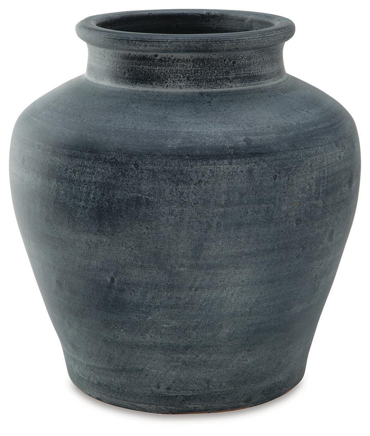 Meadie Vase - Distressed Blue (1)