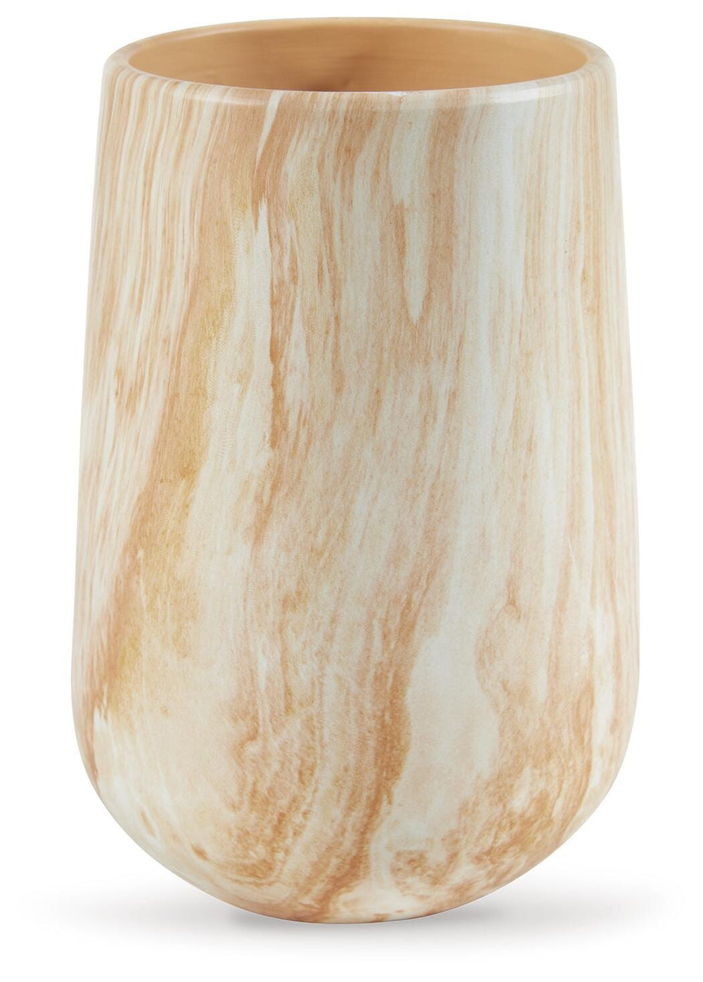 Cammen Vase - Tan/White (1)