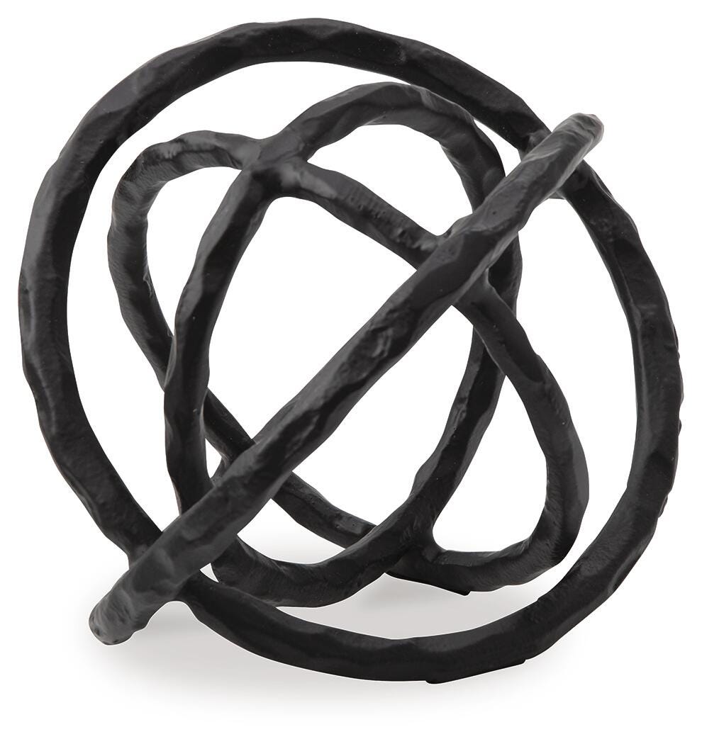 Barlee Sculpture (Set of 2) - Black (4)