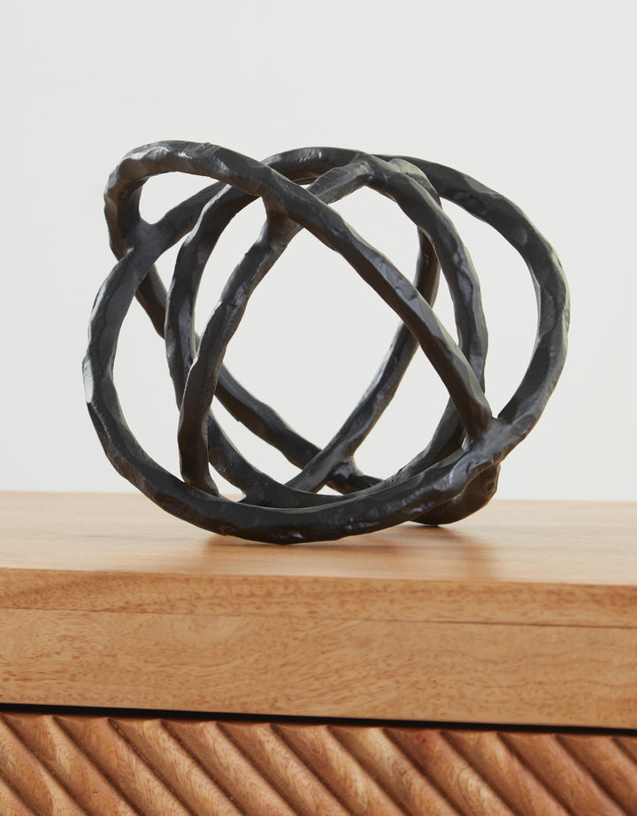 Barlee Sculpture (Set of 2) - Black (2)
