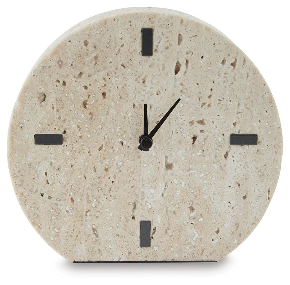 Donfordson Table Clock (Set of 2) - Beige (4)
