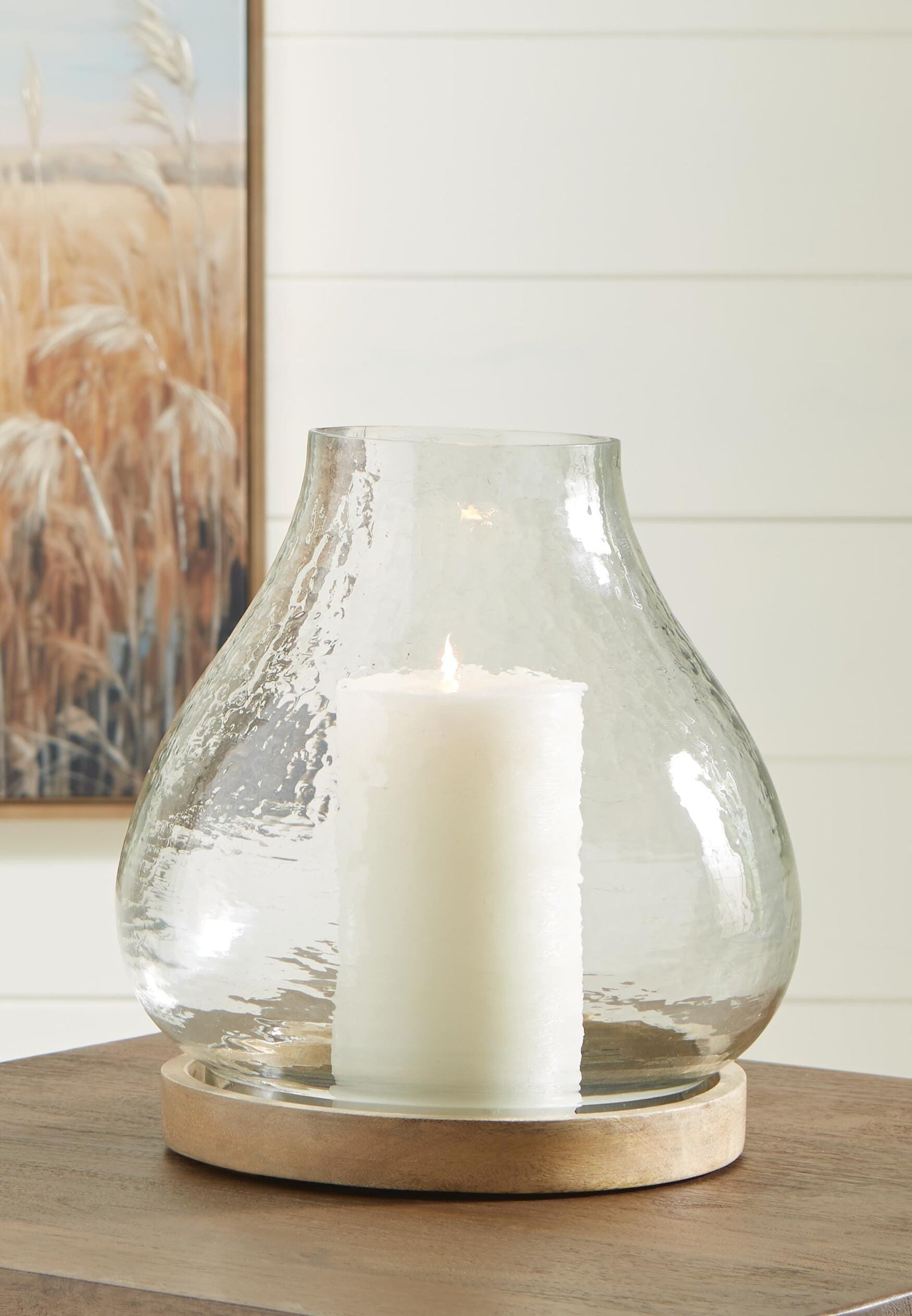 Adalisen Candle Holder - Light Brown (2)