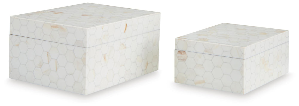Aldenburg Box (Set of 2) - Beige (1)