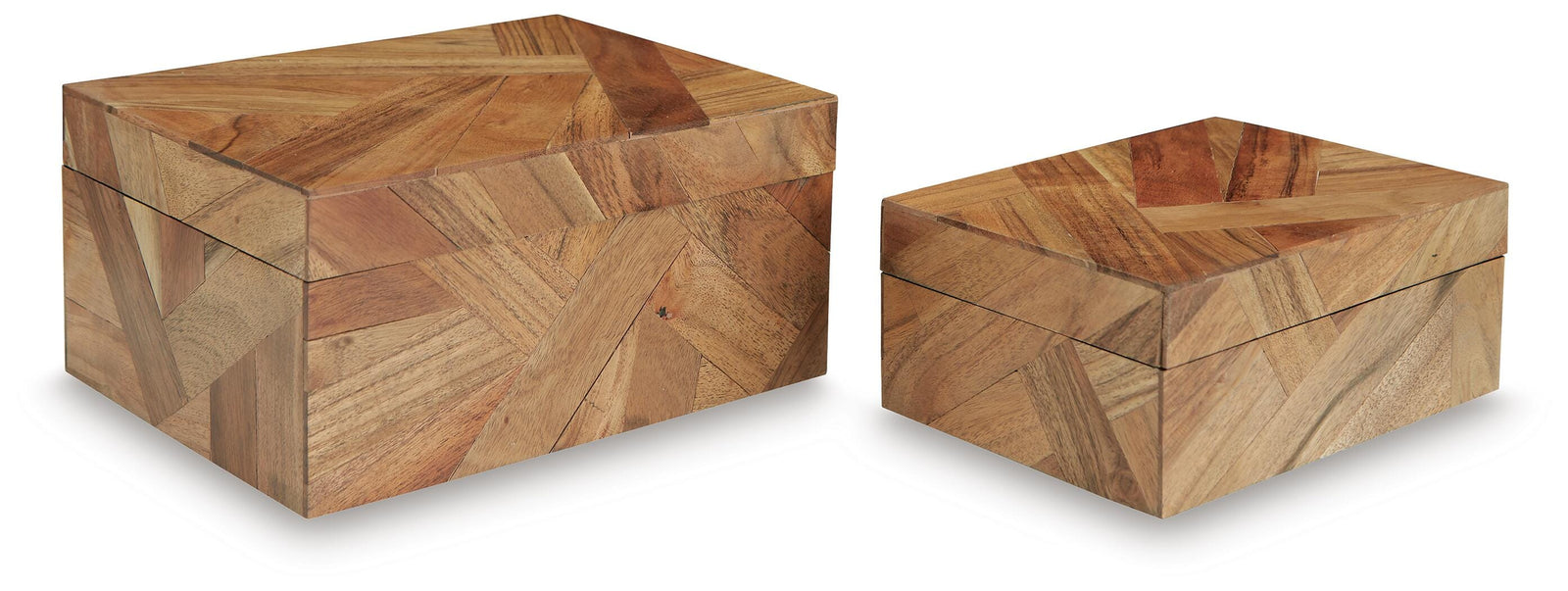 Antford Box (Set of 2) - Light Brown (1)