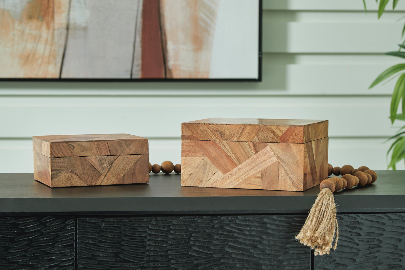 Antford Box (Set of 2) - Light Brown (2)