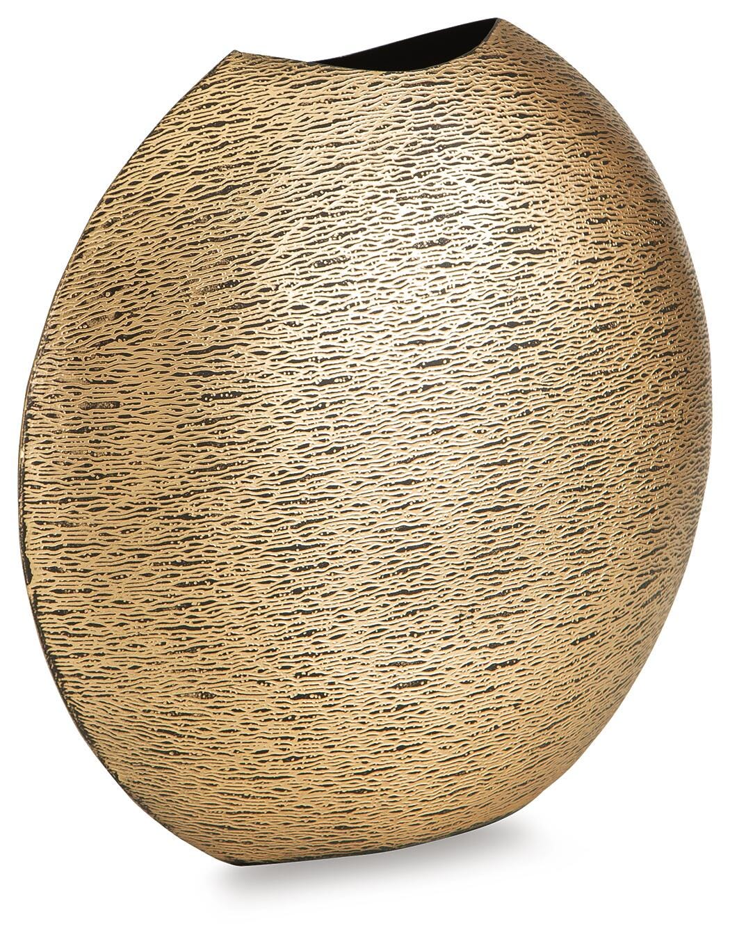 Iansboro Vase - Antique Gold Finish (1)