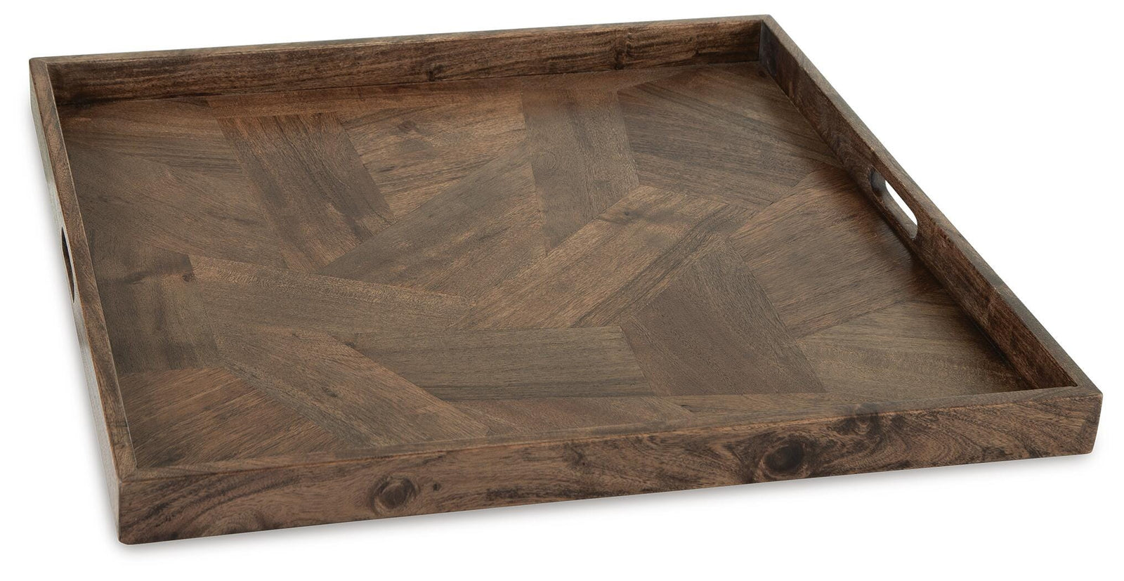 Heddford Tray - Dark Brown (1)
