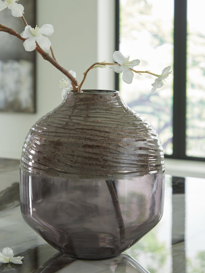 Harpwick Vase - Iridescent Gray (2)