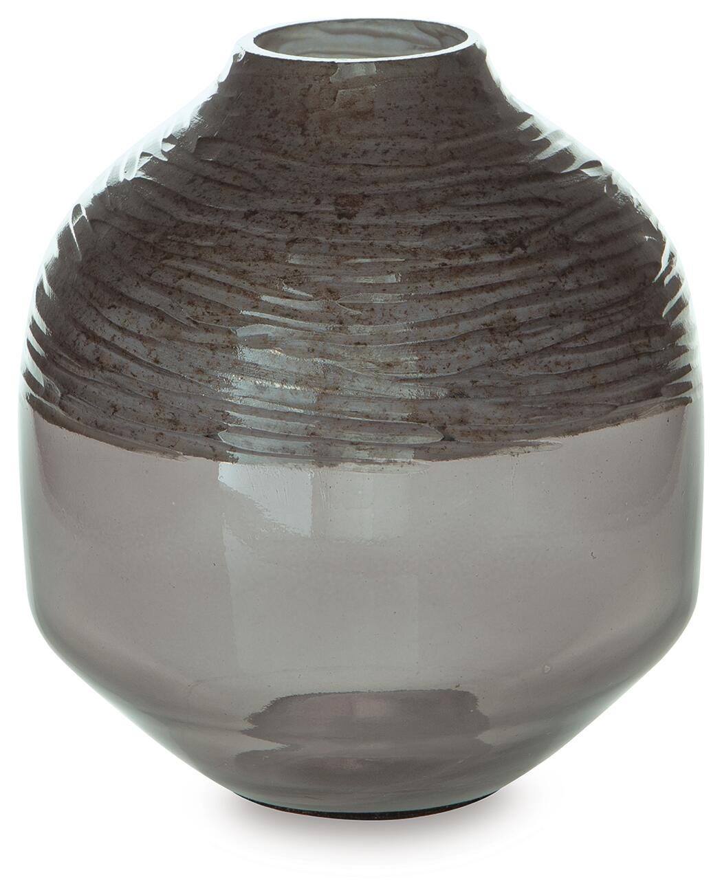 Harpwick Vase - Iridescent Gray (1)